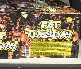Store photograph of Fat Tuesday packaging