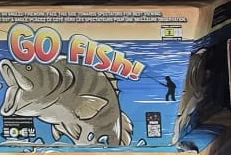 Store photograph of Go Fish! packaging